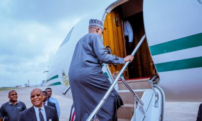 Shettima Departs Abuja